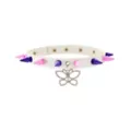 Pink and Purple Spike Butterfly Choker Necklace at Spencer's