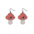Mushroom Eyes Dangle Earrings at Spencer's