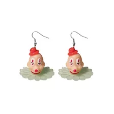 Retro Clown Dangle Earrings - 18 Gauge at Spencer's