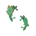 Butterfly Caterpillar Ear Cuffs at Spencer's