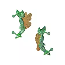 Butterfly Caterpillar Ear Cuffs at Spencer's