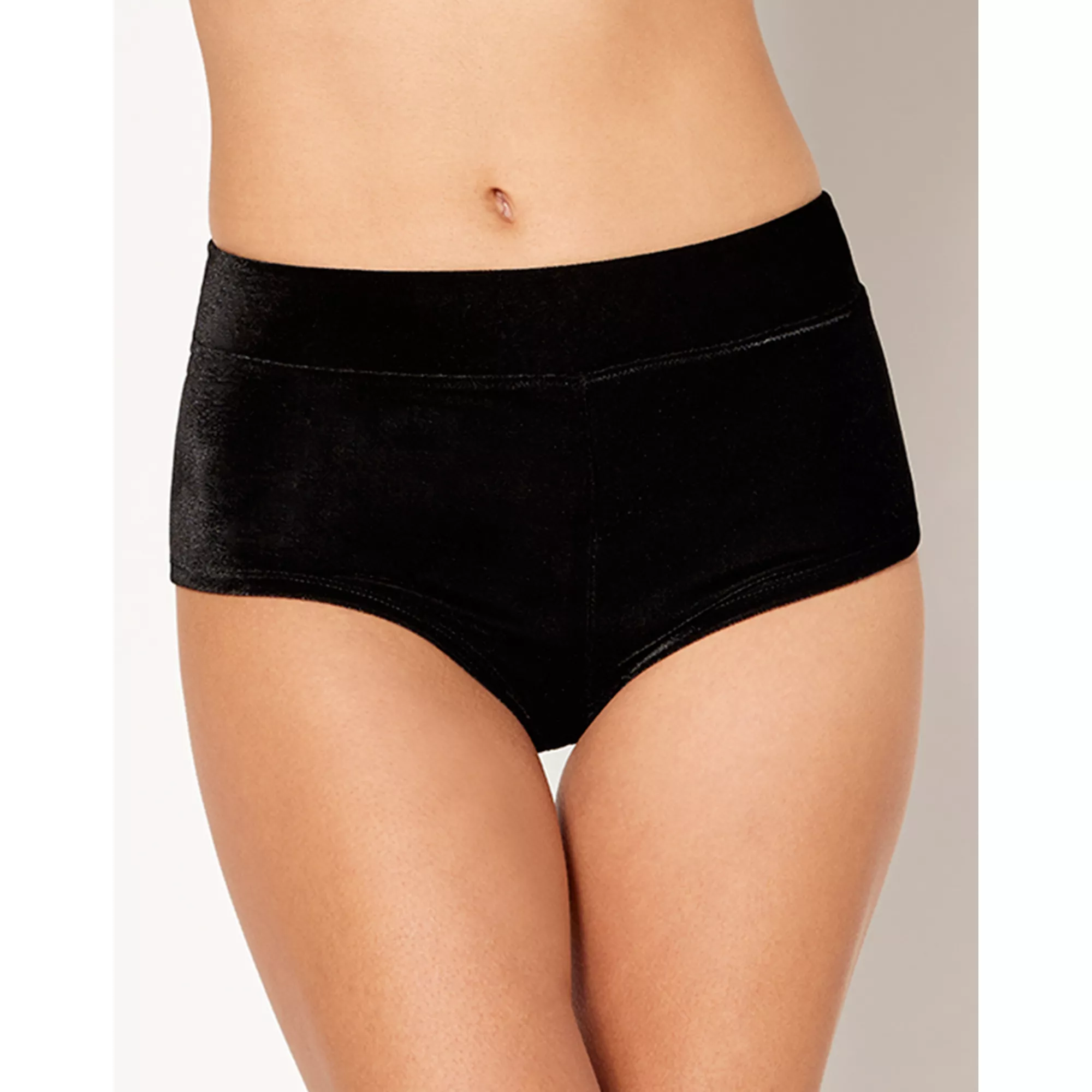 Black Booty Shorts at Spencer's