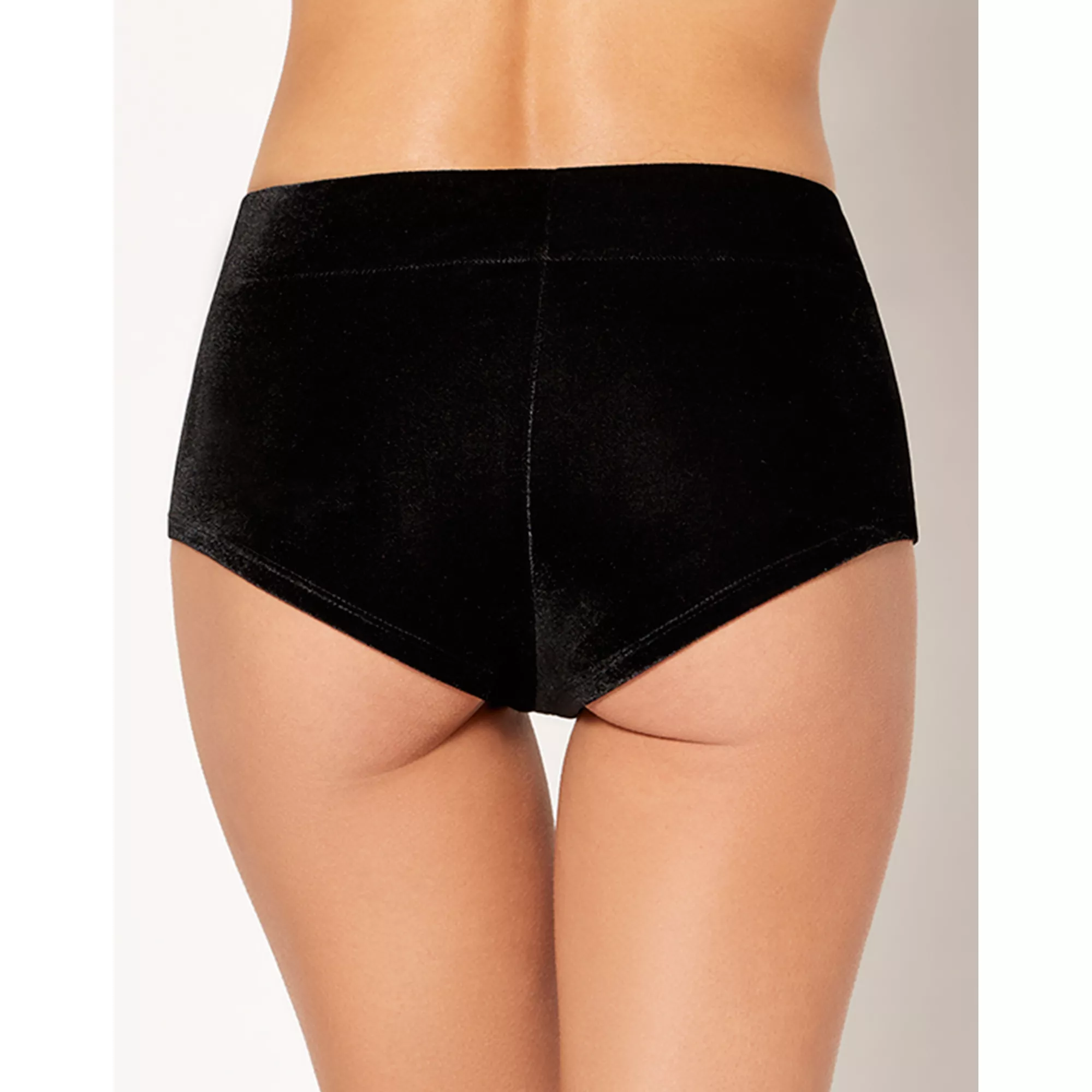 Black Booty Shorts at Spencer's