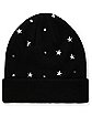 Spike and Star Knit Hat