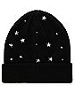 Spike and Star Knit Hat