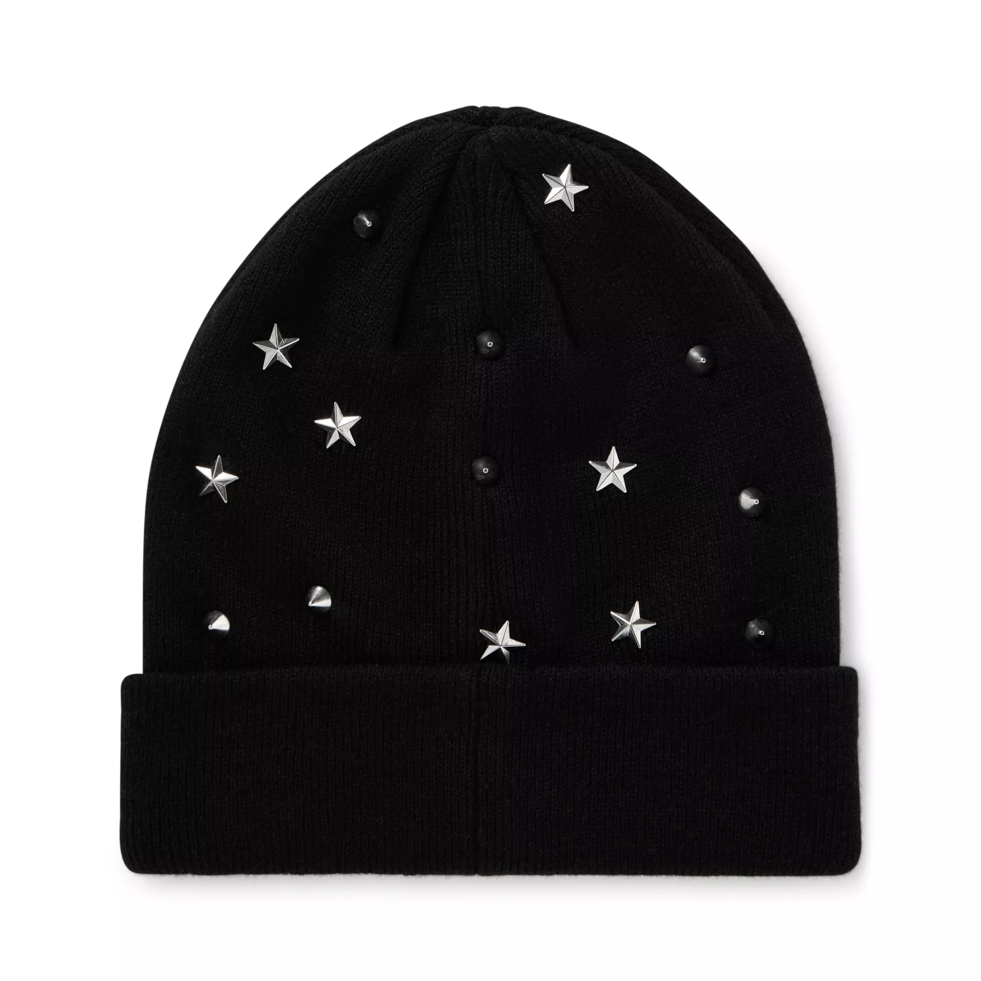 Spike and Star Knit Hat at Spencer's