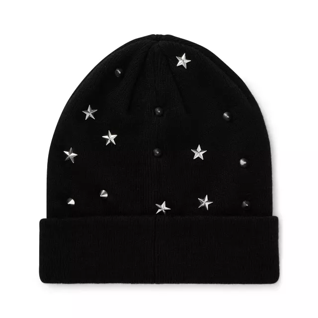 Spike and Star Knit Hat at Spencer's