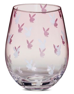 Playboy Ombre Stemless Wine Glass - 22 oz.