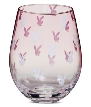 Playboy Ombre Stemless Wine Glass - 22 oz.