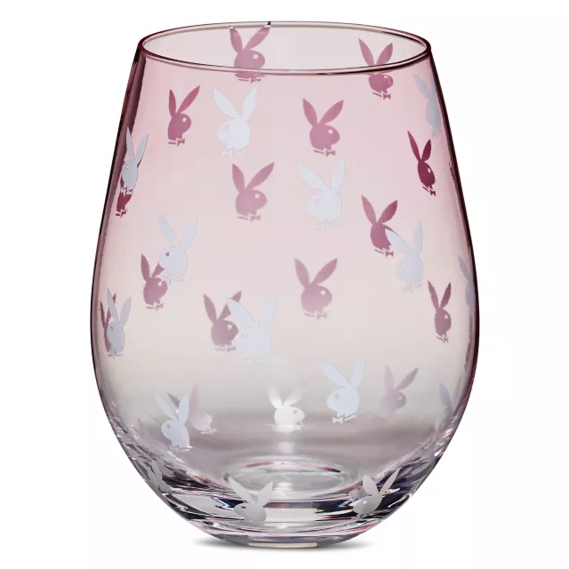 Playboy Ombre Stemless Wine Glass - 22 oz. at Spencer's
