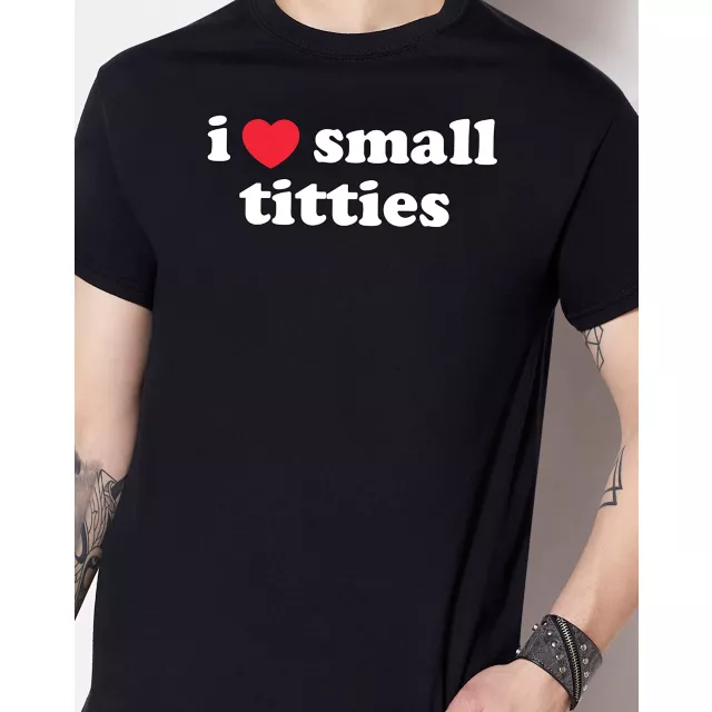 I Heart Small Titties T Shirt - Danny Duncan