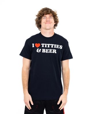 I love guns titties and beer t shirt, great gift for dad or