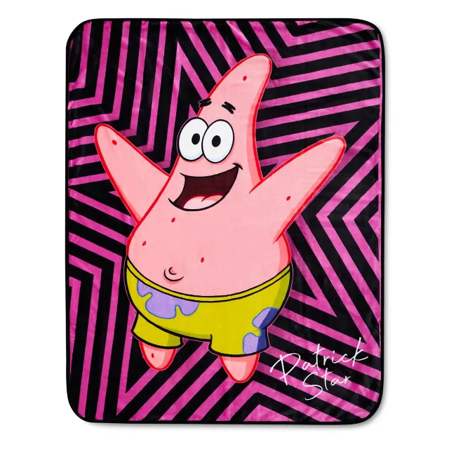 Patrick Star Reversible Fleece Blanket - SpongeBob SquarePants at Spencer's