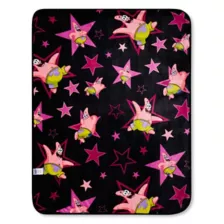 Patrick Star Reversible Fleece Blanket - SpongeBob SquarePants at Spencer's