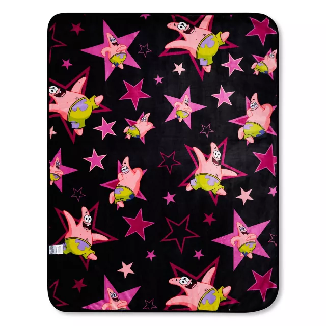 Patrick Star Reversible Fleece Blanket - SpongeBob SquarePants at Spencer's