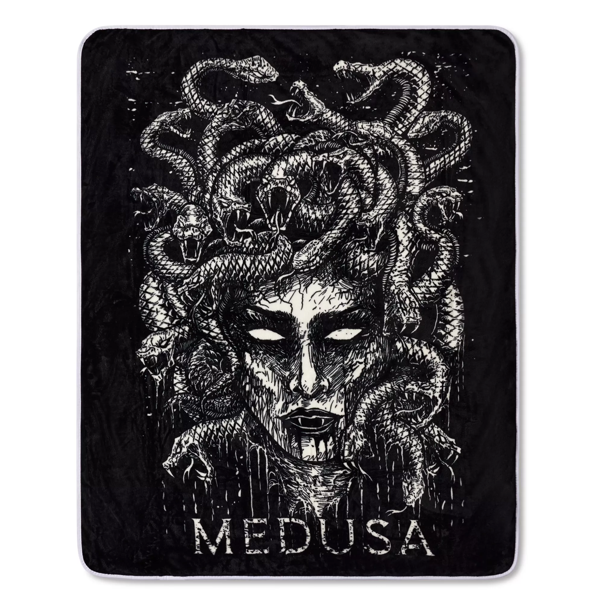 Medusa Fleece Blanket at Spencer's