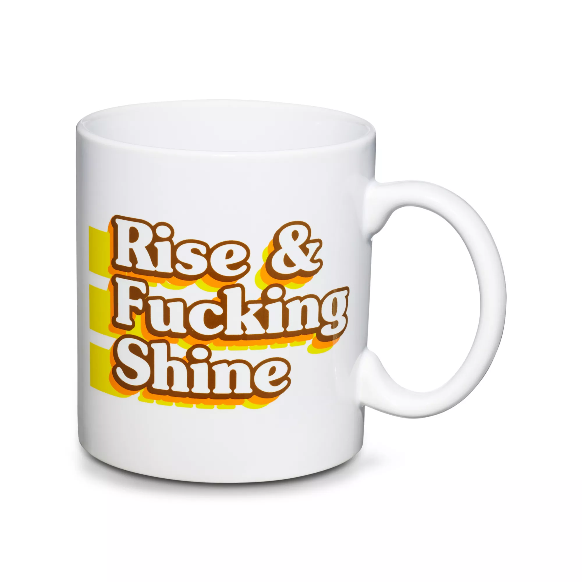 Rise and Fucking Shine Coffee Mug - 20 oz. at Spencer's