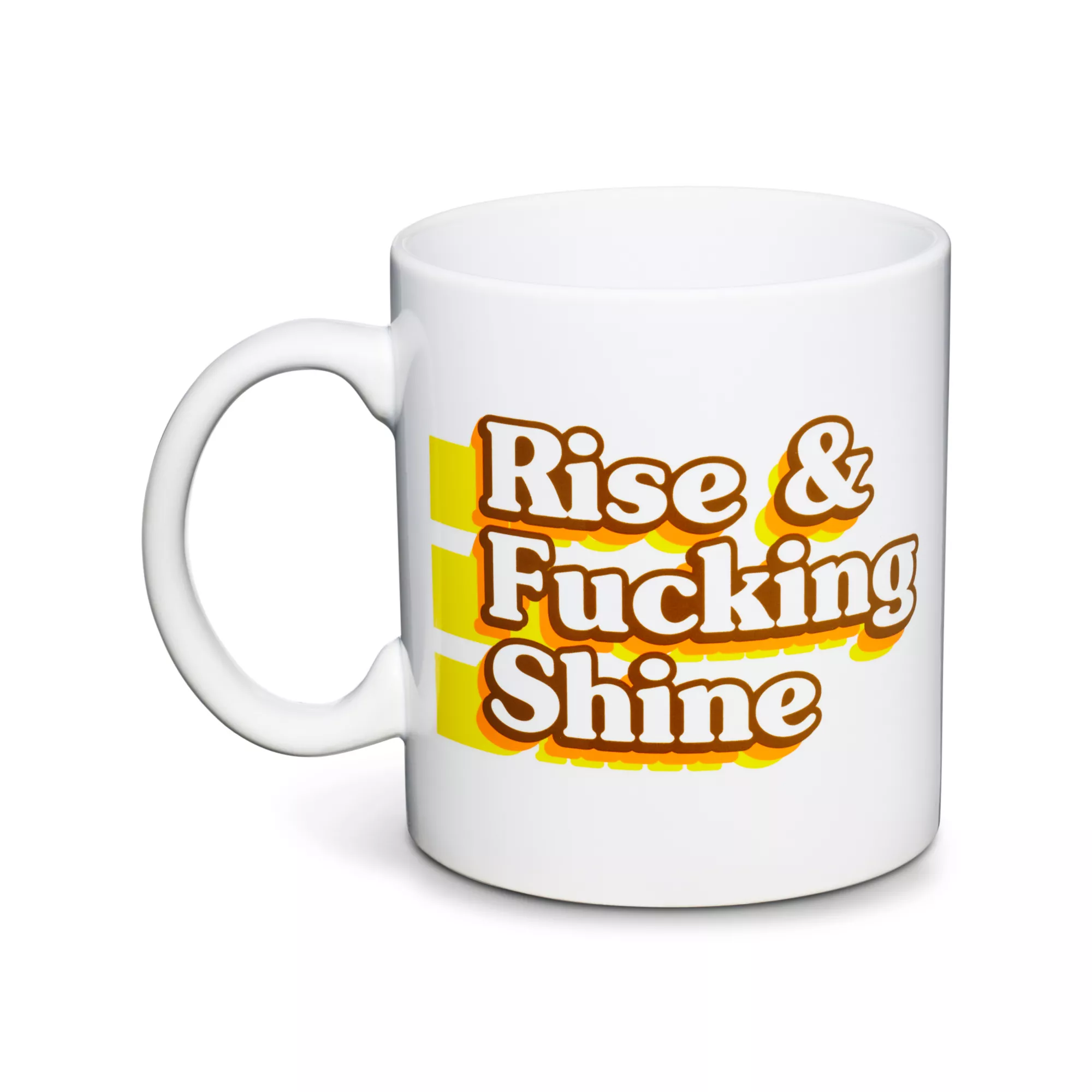 Rise and Fucking Shine Coffee Mug - 20 oz. at Spencer's