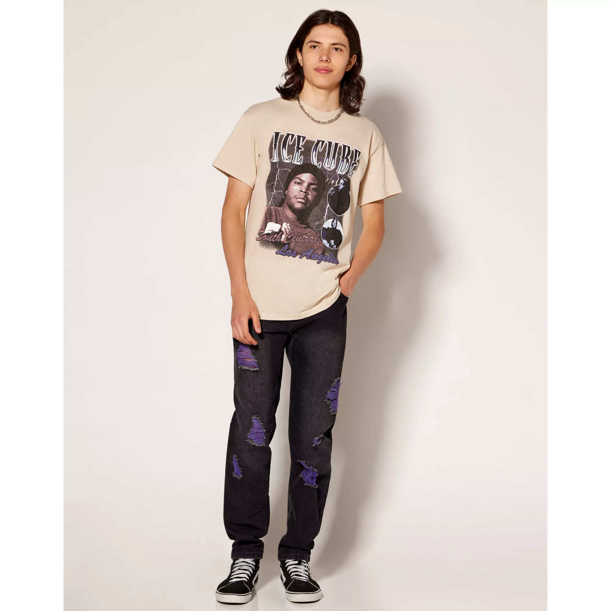 Ice Cube Collage T Shirt at Spirit Halloween