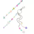 Cute Butterfly and Flower Beaded Wallet Chain at Spencer's