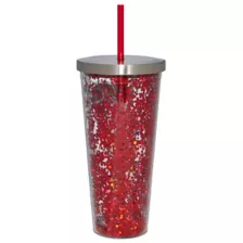 Betty Boop Glitter Cup with Straw - 20 oz. at Spencer's