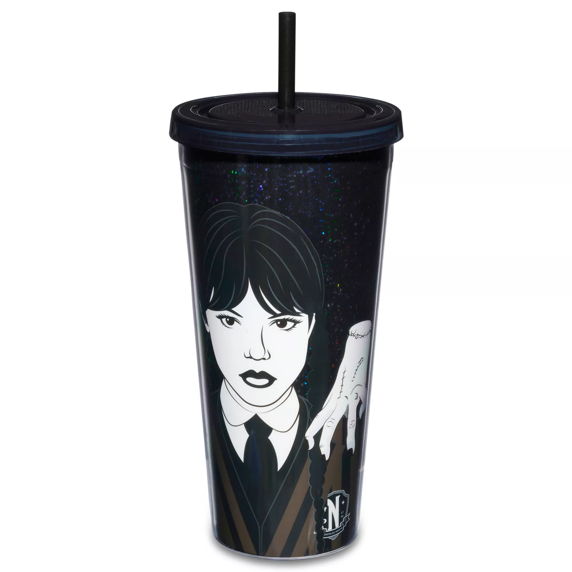 Allergic to Color Cup with Straw 20 oz. - Wednesday