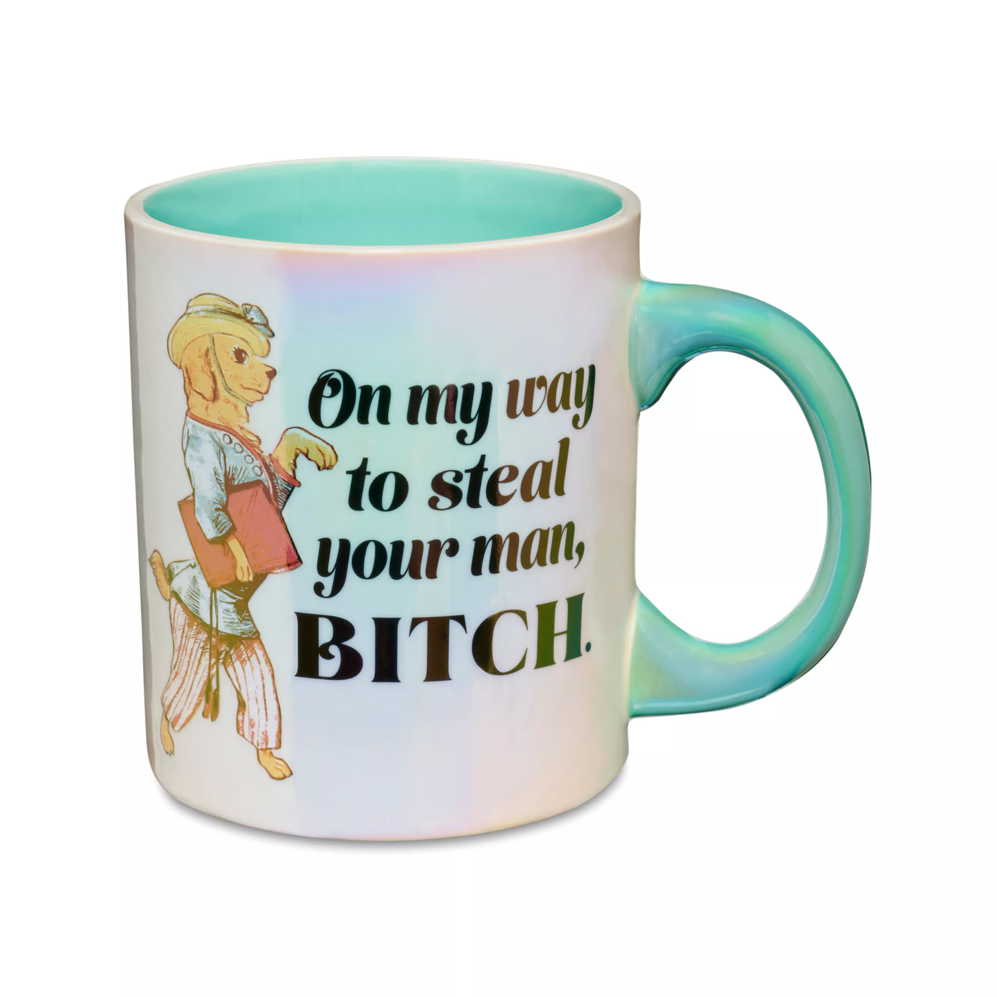 Dog Steal Your Man Coffee Mug - 20 oz. at Spencer's