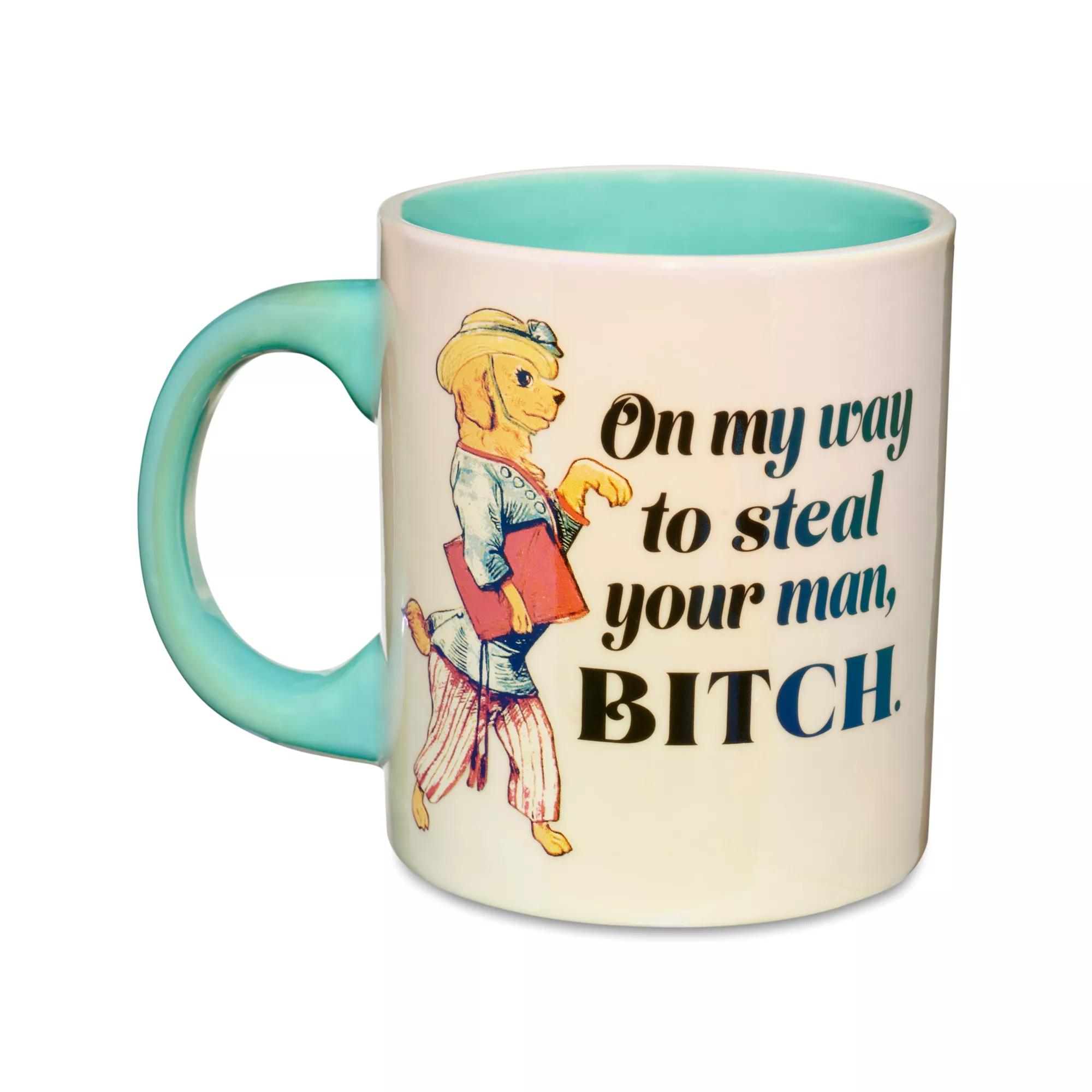 Dog Steal Your Man Coffee Mug - 20 oz. at Spencer's