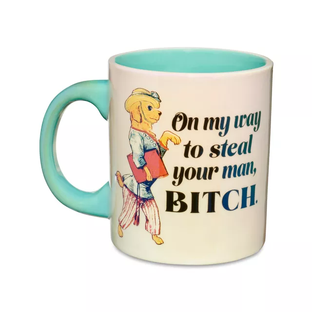 Dog Steal Your Man Coffee Mug - 20 oz. at Spencer's