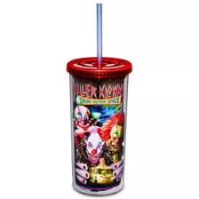 Killer Klowns from Outer Space Cup with Straw - 20 oz. at Spencer's