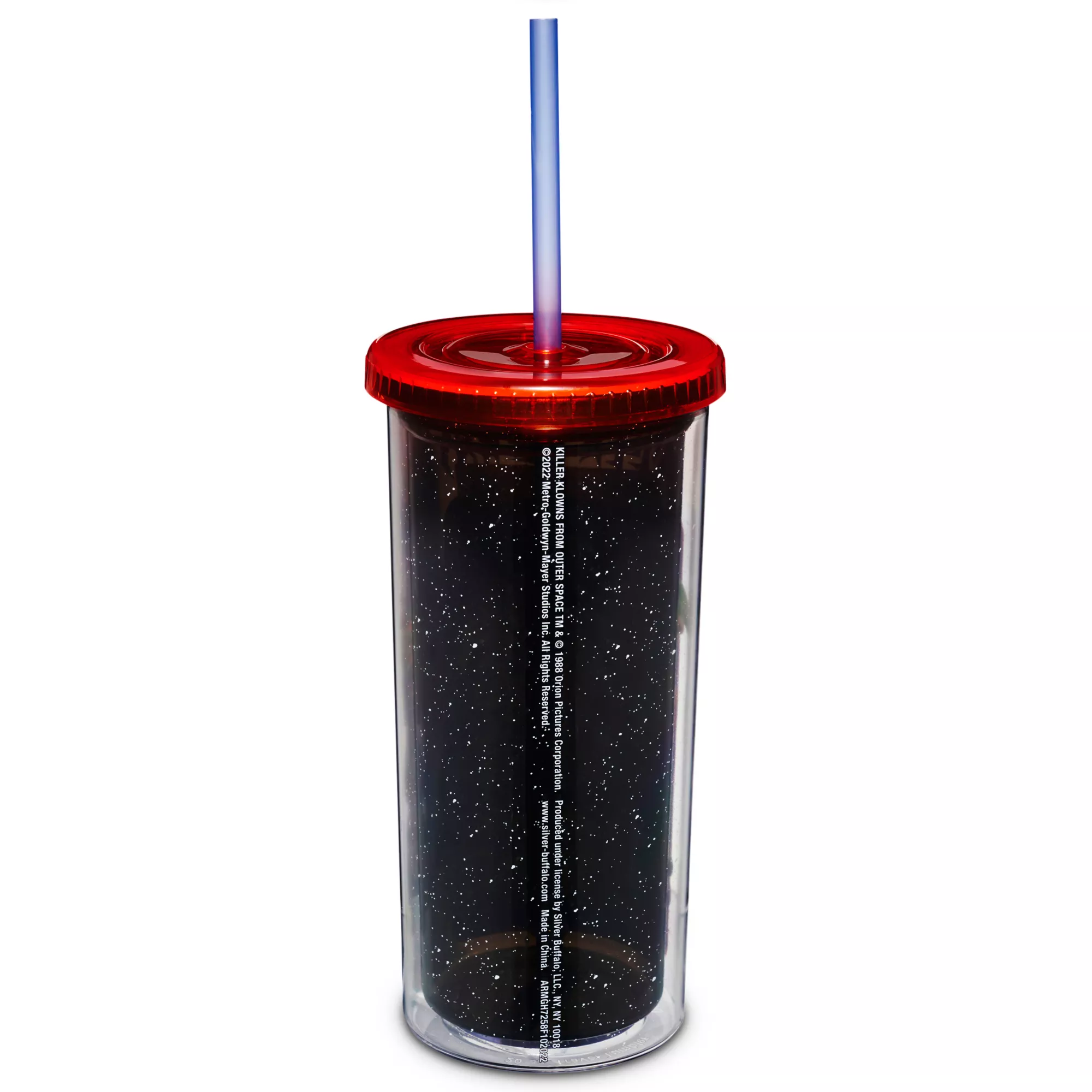 Killer Klowns from Outer Space Cup with Straw - 20 oz. at Spencer's