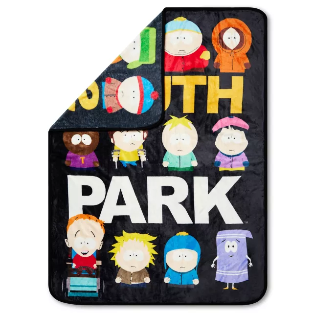 South Park Cast Pose Fleece Blanket at Spencer's