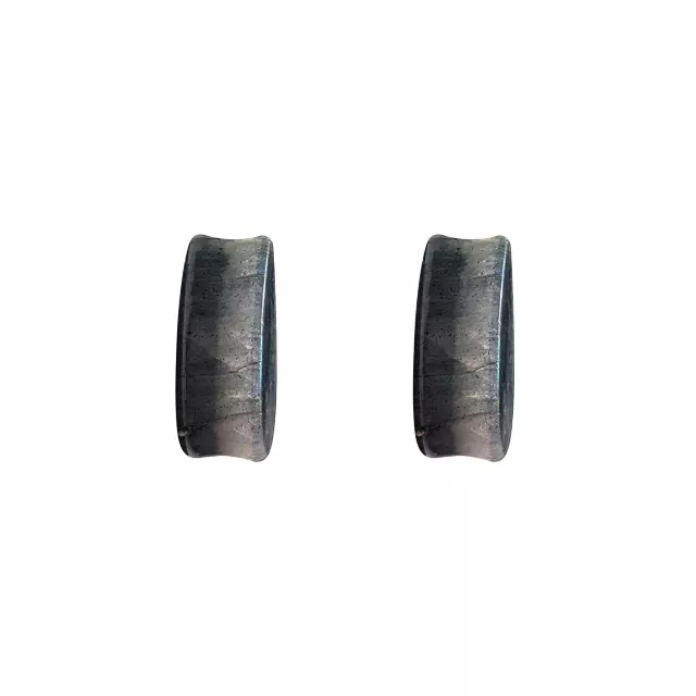Oval Labradorite Stone Plugs at Spencer's