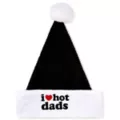 I Heart Hot Dads Santa Hat - Danny Duncan at Spencer's
