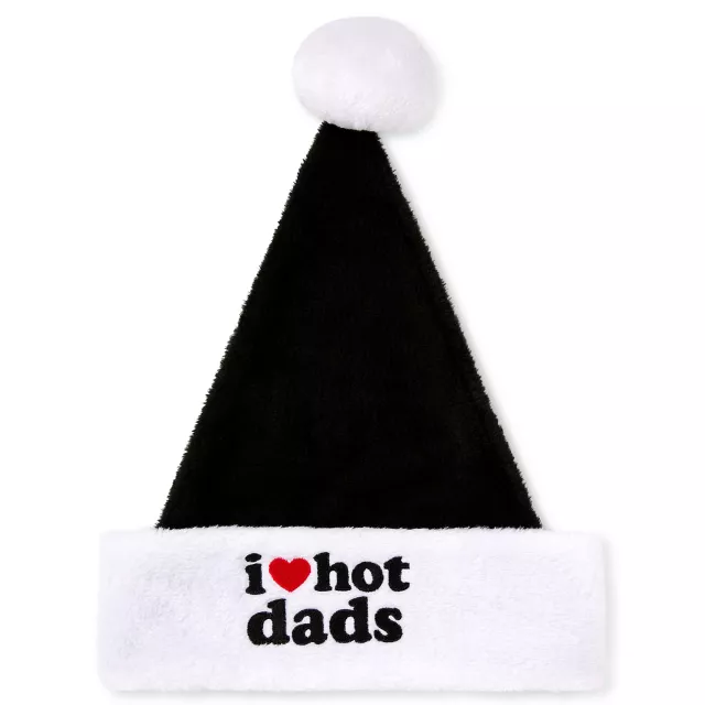 I Heart Hot Dads Santa Hat - Danny Duncan at Spencer's