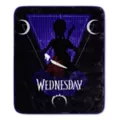 Wednesday Cello Fleece Blanket at Spencer's