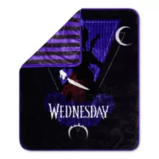 Wednesday Cello Fleece Blanket at Spencer's
