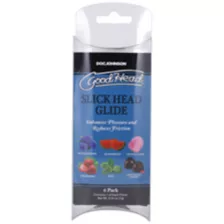 Multi-Pack Slick Head Glide Flavored Gel 6 Pack - 0.24 oz. at Spencer's