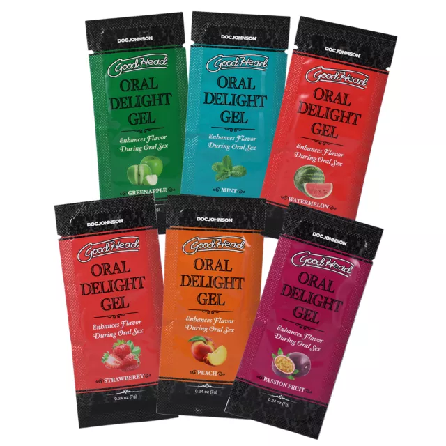 Multi-Pack Fruity Oral Delight Gel Flavored Pouches 6 Pack - 0.24 oz. at Spencer's