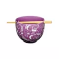 Moon Print Bowl with Chopsticks at Spencer's