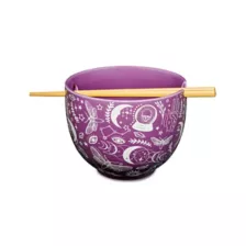 Moon Print Bowl with Chopsticks at Spencer's