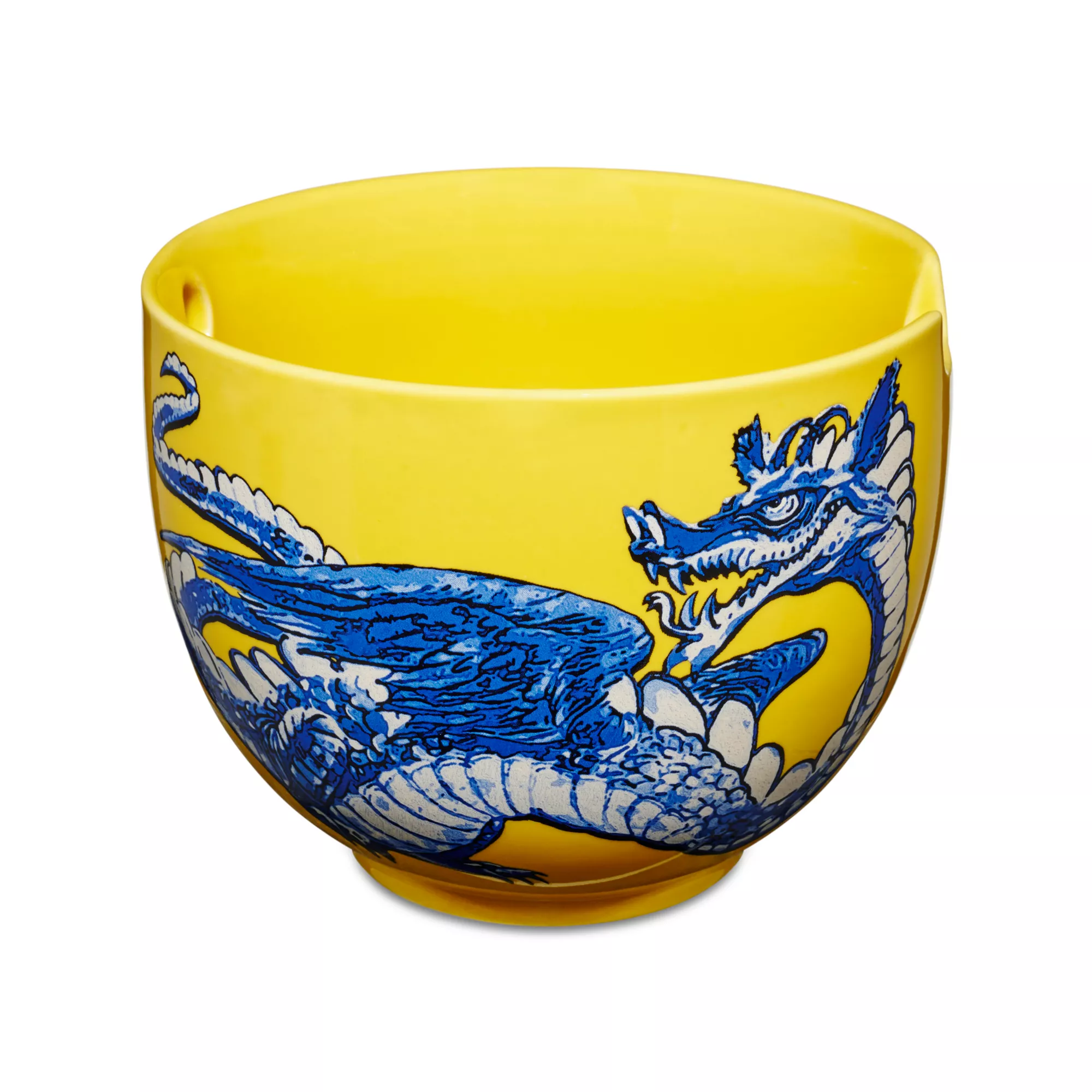 Yellow Dragon Bowl with Chopsticks at Spencer's