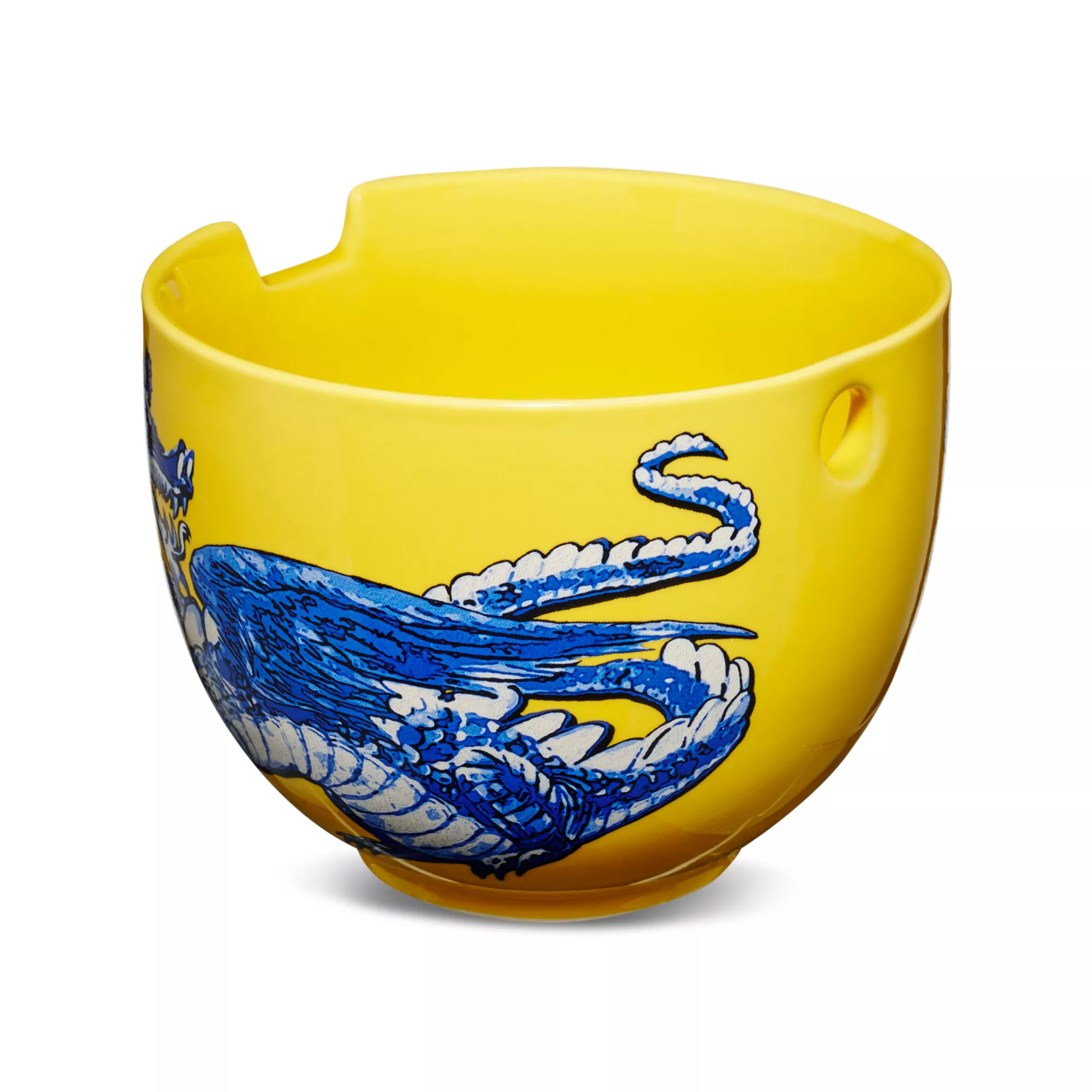 Yellow Dragon Bowl with Chopsticks at Spencer's