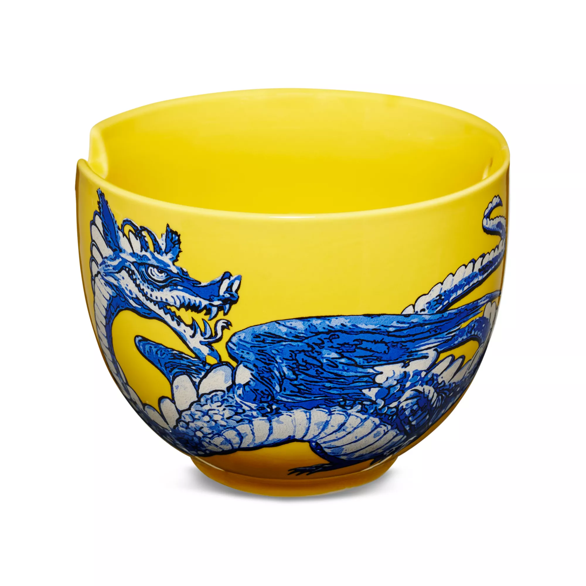 Yellow Dragon Bowl with Chopsticks at Spencer's