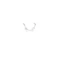 Star and Moon Chain Industrial Barbell - 14 Gauge at Spencer's
