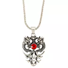 Dragon Gem Pendant Necklace at Spencer's