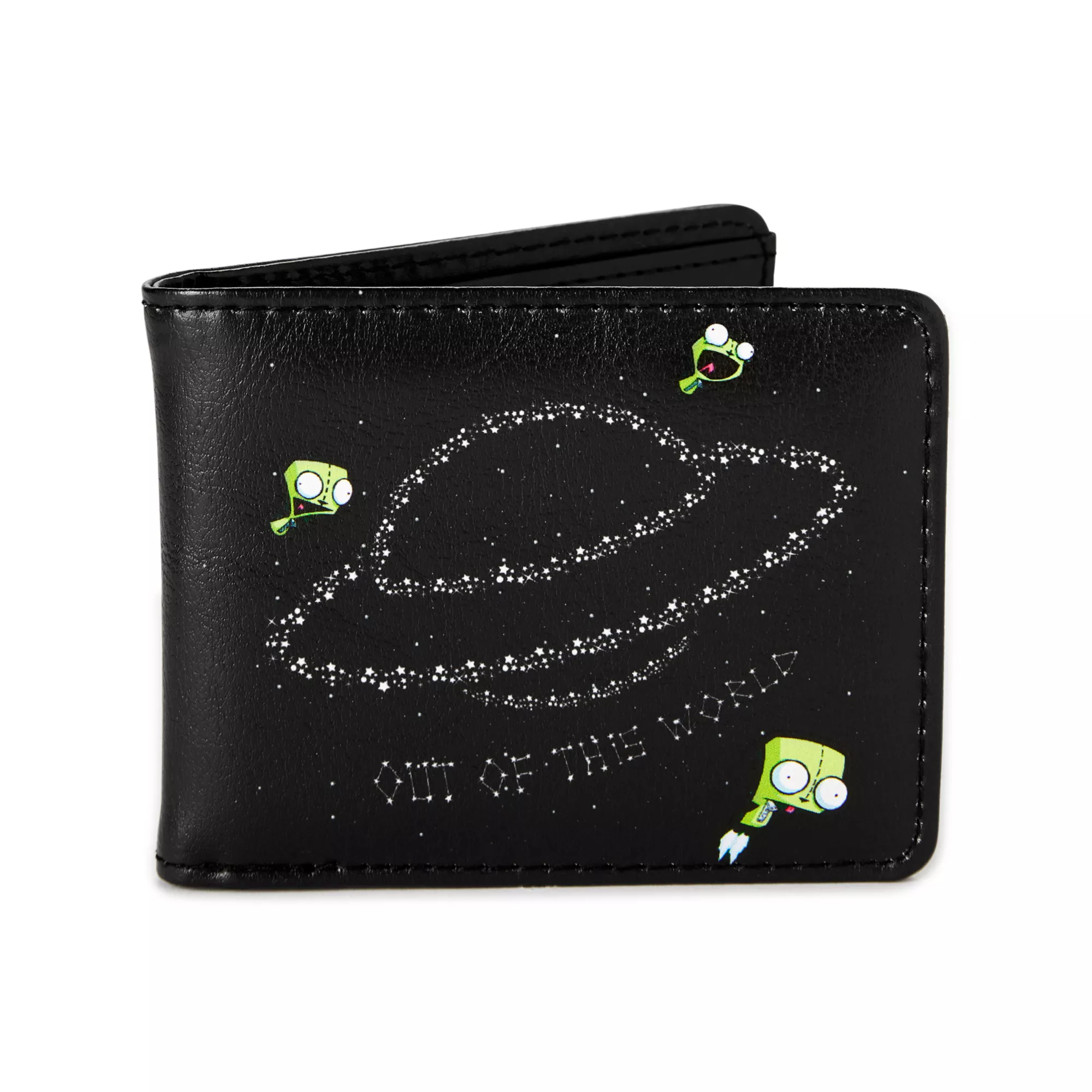 Buckle-Down GIR Stars and World Bifold Wallet - Invader Zim at Spencer's