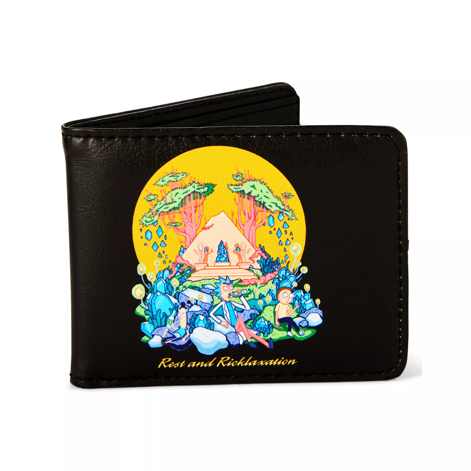 Buckle-Down Rest and Ricklaxation Bifold Wallet - Rick and Morty at Spencer's