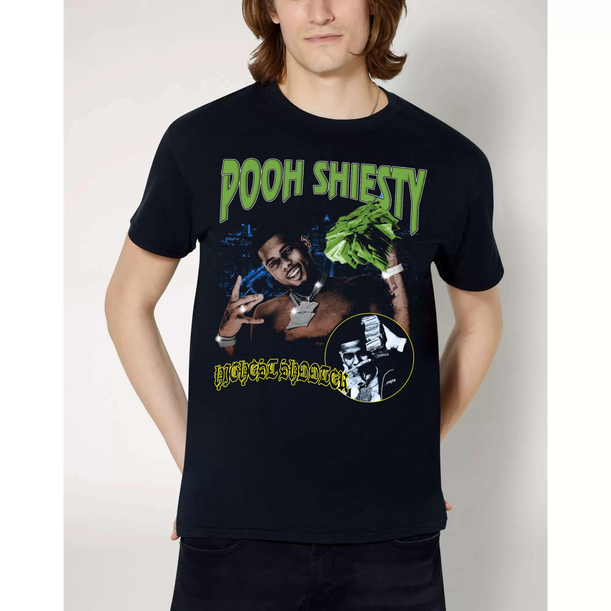 Bills Pooh Shiesty T Shirt at Spencer's