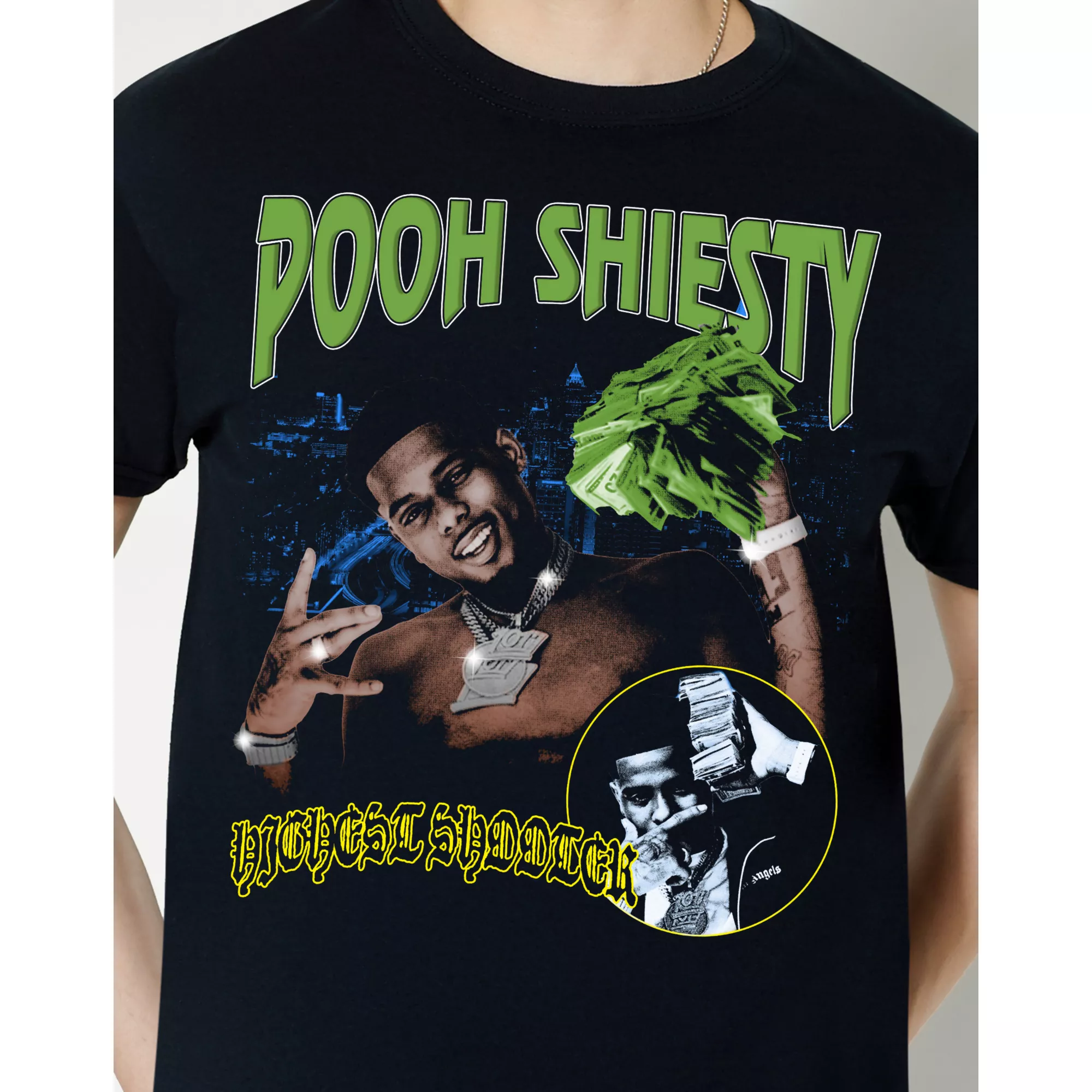 Bills Pooh Shiesty T Shirt at Spencer's